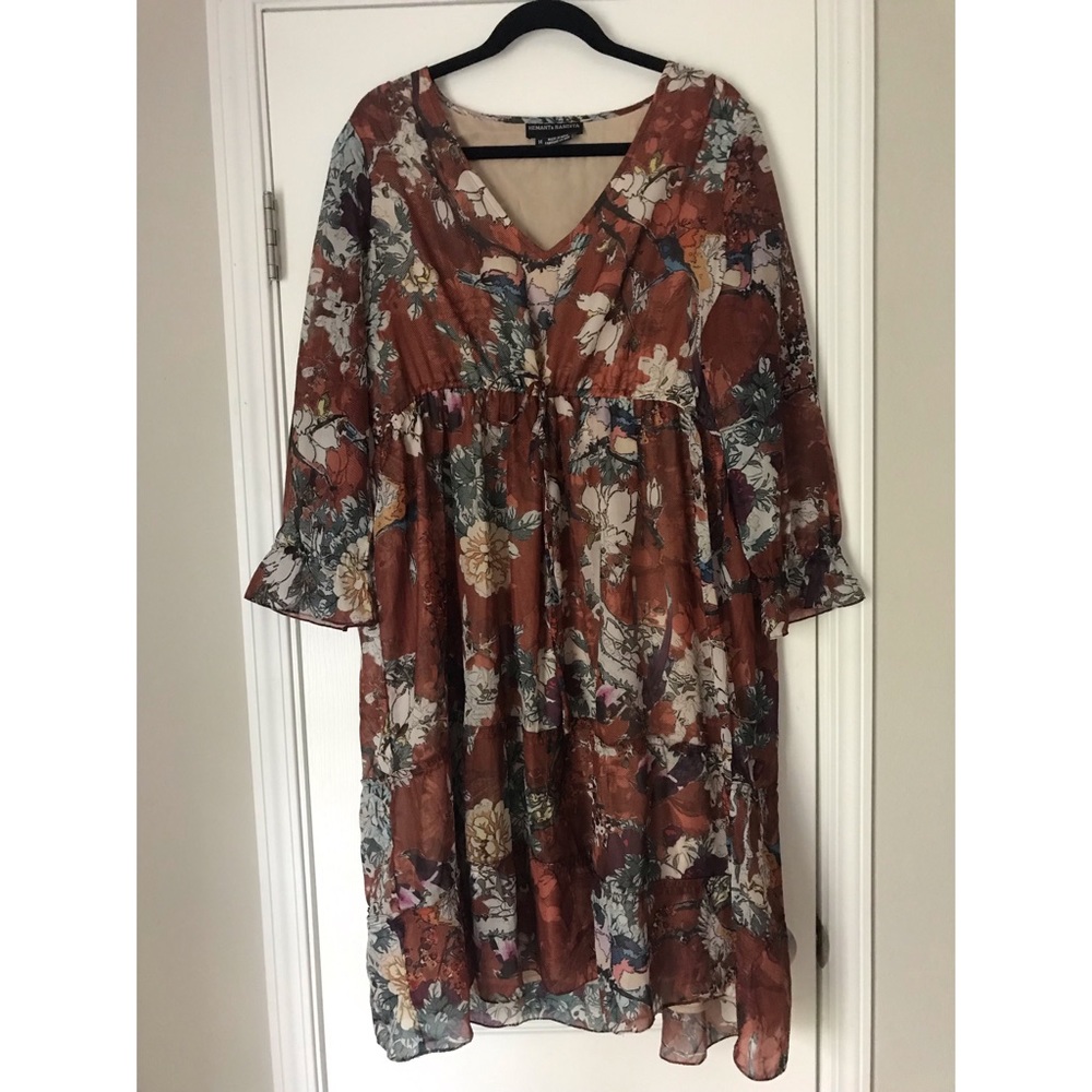 Anthropologie Floral Dress